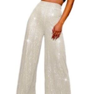 House of Harlow 1960  Wide Leg Sequin Pants